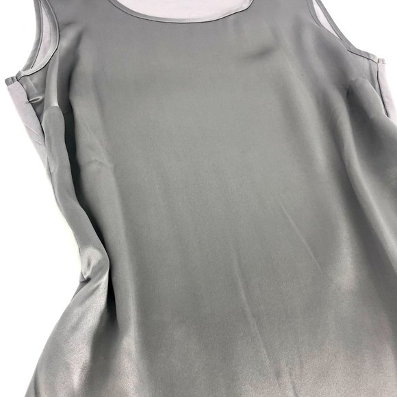 Intimissimi Silk Silver Gray Tank Top Small NWT - Picture 4 of 6